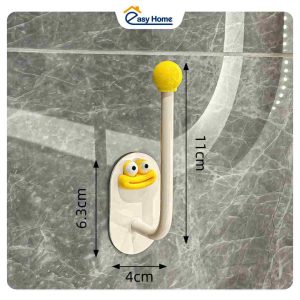 Móc treo hoạ tiết chú hề dán tường trang trí dễ thương